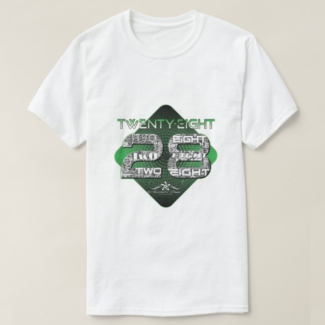 28 Twenty-Eight T-Shirt (Design Front)