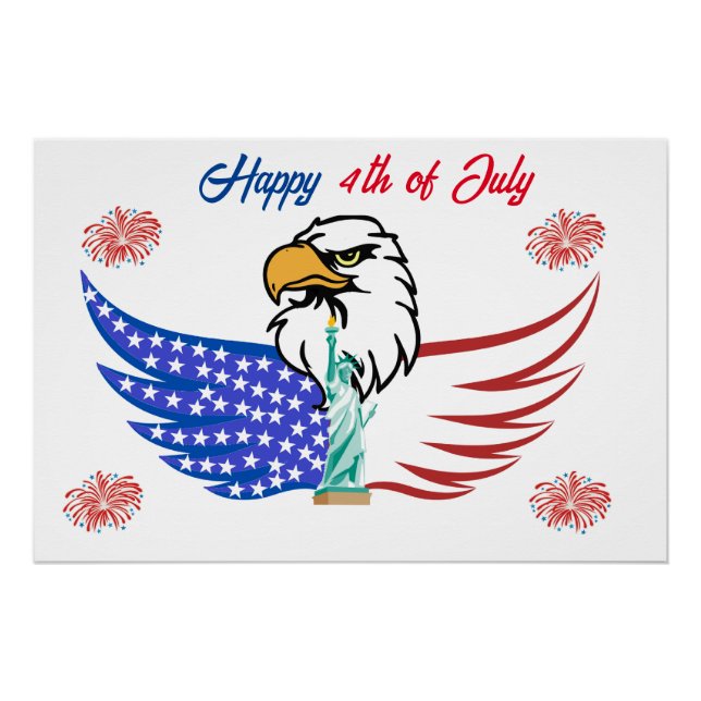 28by18.67 4th Of July Poster (Front)