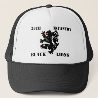 28th Inf. Black Lions cap