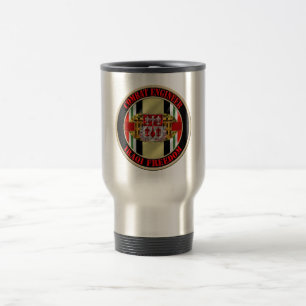 299th Engineer Battalion Combat Engineer OIF Travel Mug