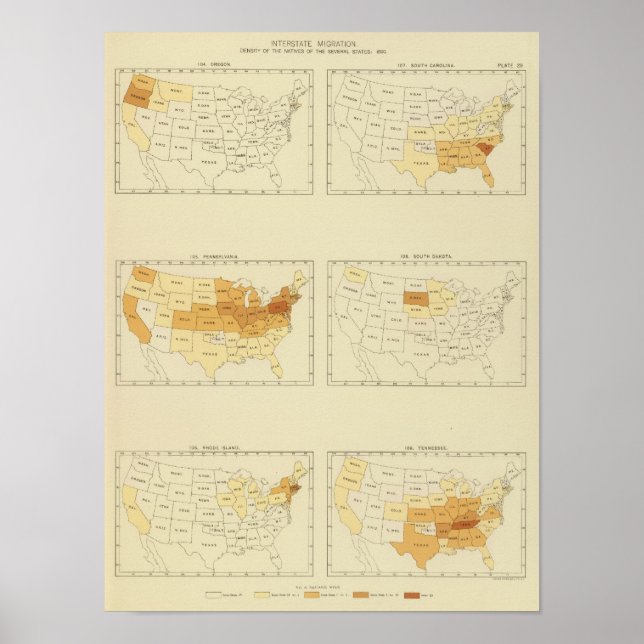 29 Interstate migration 1890 ORTN Poster (Front)