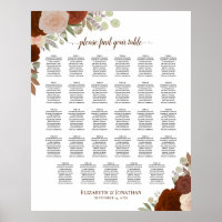 29 Tableau Automne Floral Boho Mariage Tableau de 