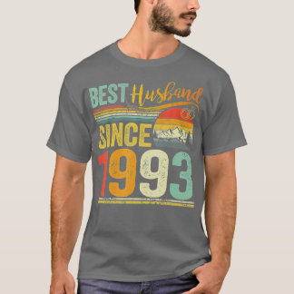 29 Year Wedding Anniversary Vintage Best Husband S T-Shirt