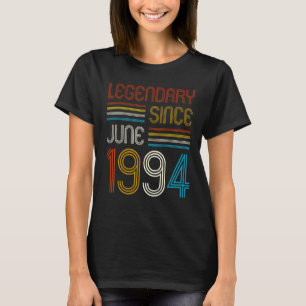 29 Years Old Men Women 29th birthday Legend Since T-Shirt