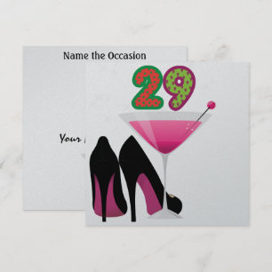 29th Birthday Party Invitation by SRF