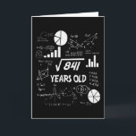 29th Birthday Square Root Math 29 Years Old Bday Card<br><div class="desc">Birthday Design For anyone who's horoscope say difficult & Stubborn But totally worth.Wear it with pride at work,  school gym perfect to pair with shorts,  leggings or jeans for a casual yet trendy Look</div>