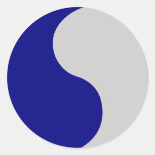 29th Infantry Division Classic Round Sticker