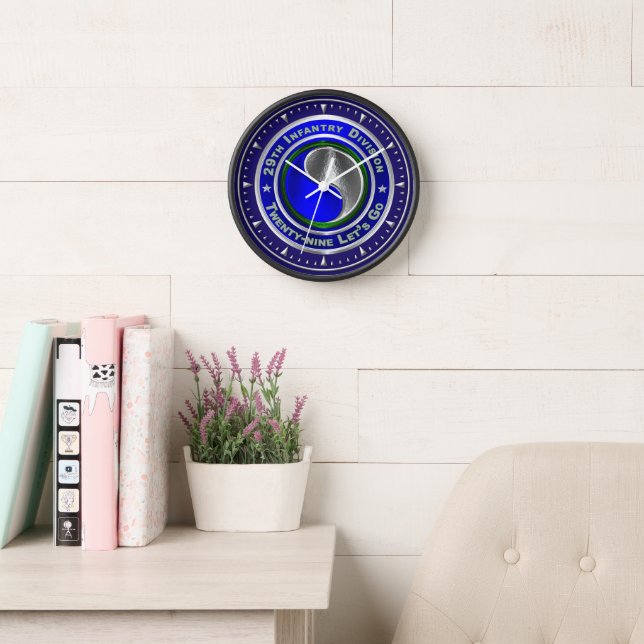 29th Infantry Division  Clock (Reading Room)
