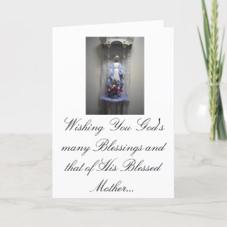 2-04-10021, Wishing You God's many Blessings ... Card