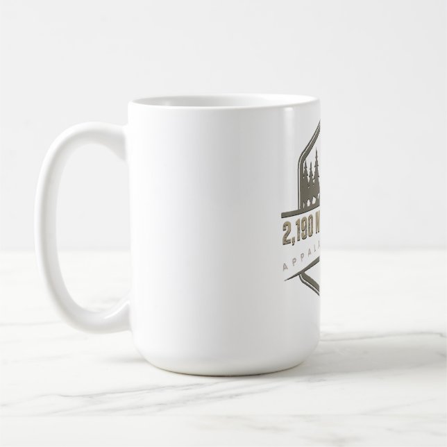 2,190 Miles of Magic – Appalachian Trail Coffee Mug (Left)