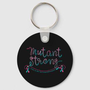 2.25" Basic Button Keychain