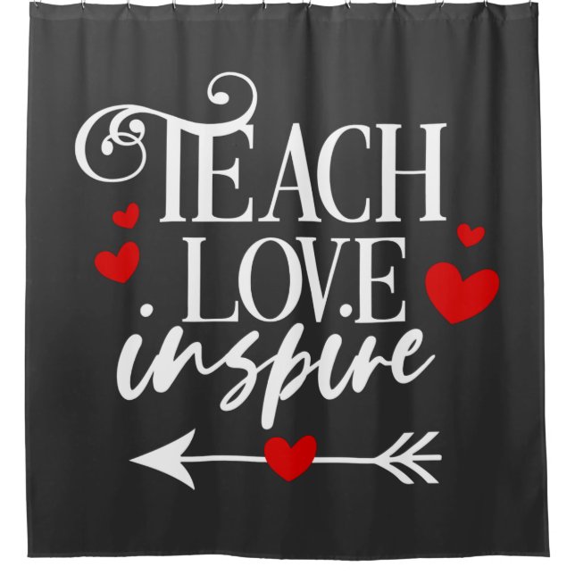 2/2 Teach Love Inspire Shirt kindergarten teachers (Front)