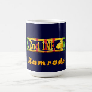 2/2nd Tasse d'insignes de baguettes de