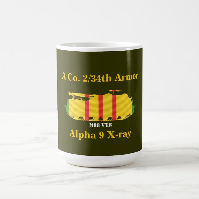 2/34th Armour, 25th Inf. Div. M88 VTR VSM Mug (Center)