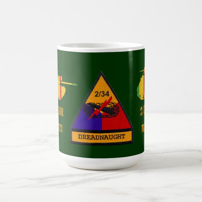 2/34th Armour VSR M48A3 & M113 Mug (Center)