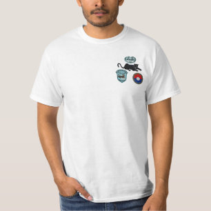 2/47th Inf. CMB, Panther & Patches Patch Shirt