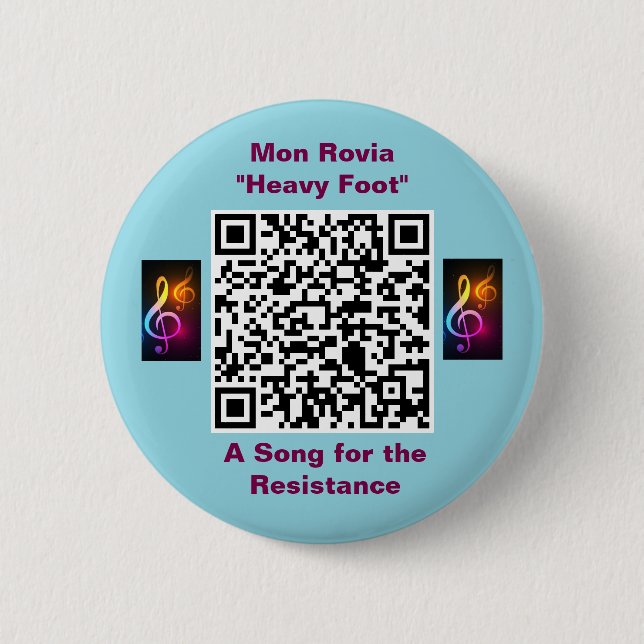 2.5 inch round button (Front)