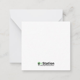 2.5" x 2.5" Flat Note Card