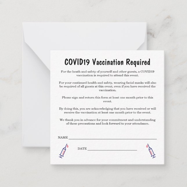 2.5" x 2.5" Flat Note Card (Front)