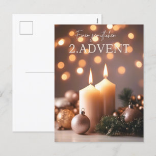 2. Advent Holiday Postcard