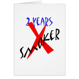 2 ans de X-fumeur de rouge