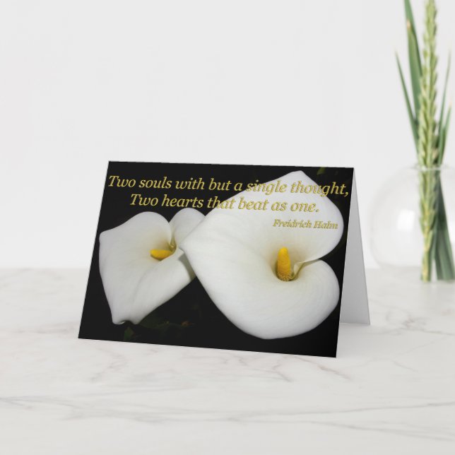 2 are 1 anniversary card (Front)