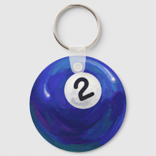 2 Ball Keychain
