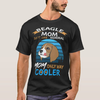 2 Beagle Mom Cooler Beagle T-Shirt