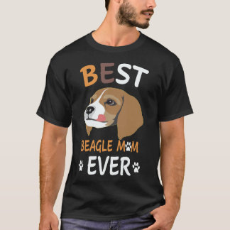 2 Best Beagle Mom Ever Beagle T-Shirt