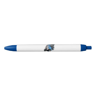 2 Black ink pens (blue colour)