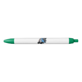 2 Black Ink Pens (green colour)