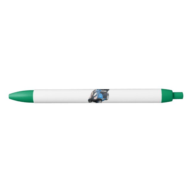 2 Black Ink Pens (green colour) (Front)