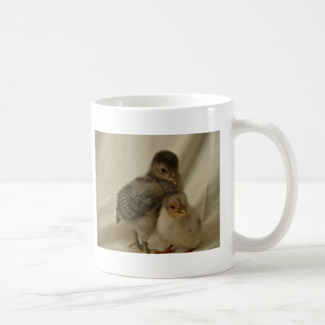 2 Blue/Grey Chicks Coffee Mug (Right)