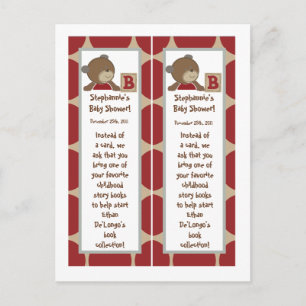 2 Book Marks Cocalos Buttons Invitation Postcard