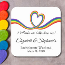 2 Brides Are Better Than One Lesbian Bachelorette