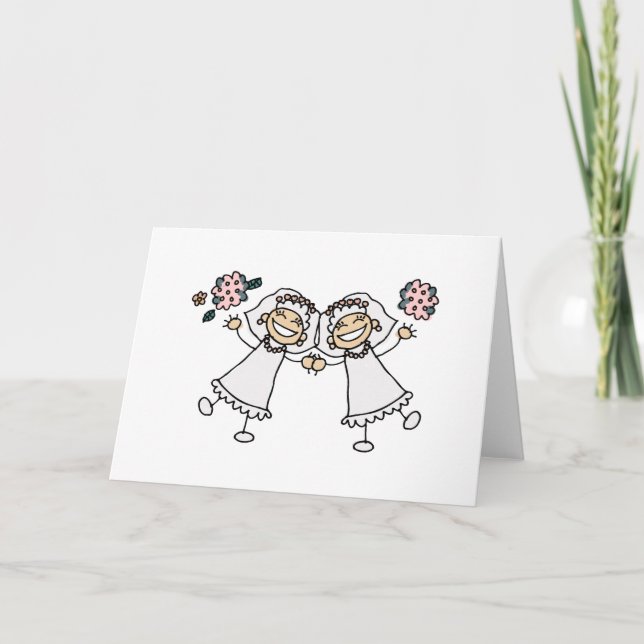 2 Brides Card (Front)