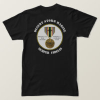 2 CAMPAIGN STARS Desert Storm Marine SEMPER Fi