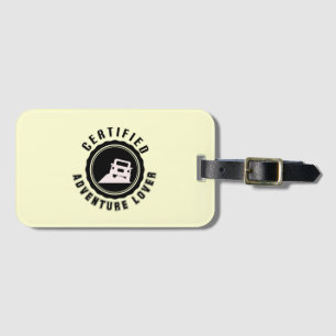 2.car lover vintage   luggage tag