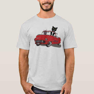 2 Cats Joy Riding Men's Tshirt