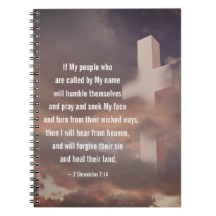 2 Chronicles 7:14 If My People will Pray Notebook