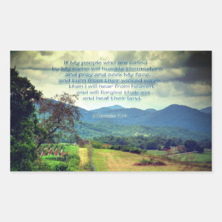 2 Chronicles 7:14 Sticker