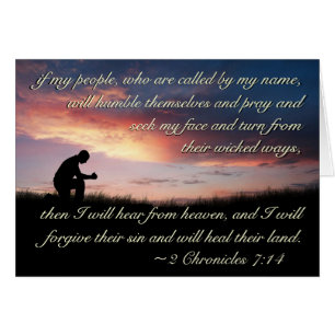 2 Chroniques 7:14 La Bible Si Mes Gens Prient Cart