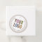 2" Circle Round Hang Tags with String Custom Logo