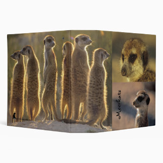 2" classeur de Meerkats - fleur Mozart