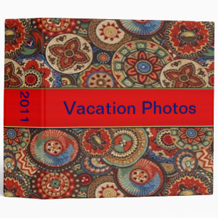 2" classeur personnalisable de vacances