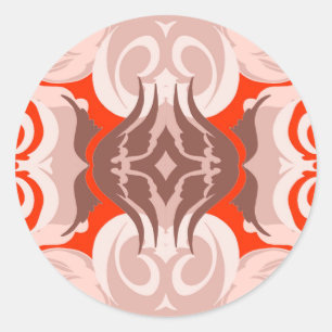 2 CLASSIC ROUND STICKER