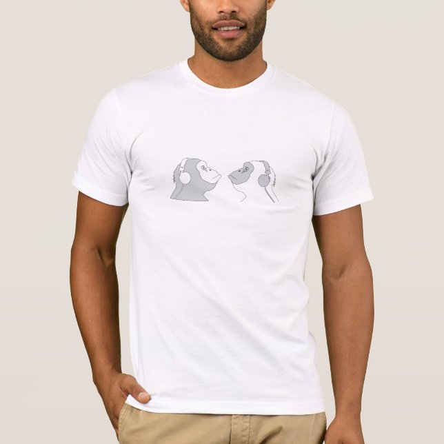 2 Club Monkeys T-Shirt (Front)