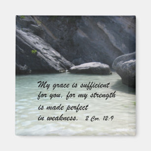 2 Cor. 12:9 Magnet