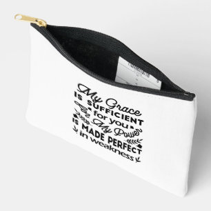 2 Corinthians 12:9 – My Grace Is Sufficient Art Accessory Pouch