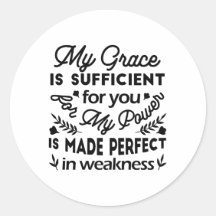 2 Corinthians 12:9 – My Grace Is Sufficient Art